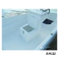 Моторная лодка WYATBOAT Пингвин с консолью (тримаран)