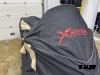 Чехол транспортировочный для снегохода AODES Snowcross с лого X-Motors Цв. Черно-песочный