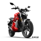 Электромотоцикл WHITE SIBERIA SUPER SOCO TS STREET HUNTER PRO (Красный)