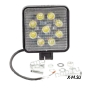 Фара LED квадратная 27w 9x3w