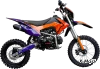 Питбайк BSE EX 17/14 Blue Orange Ant (040)