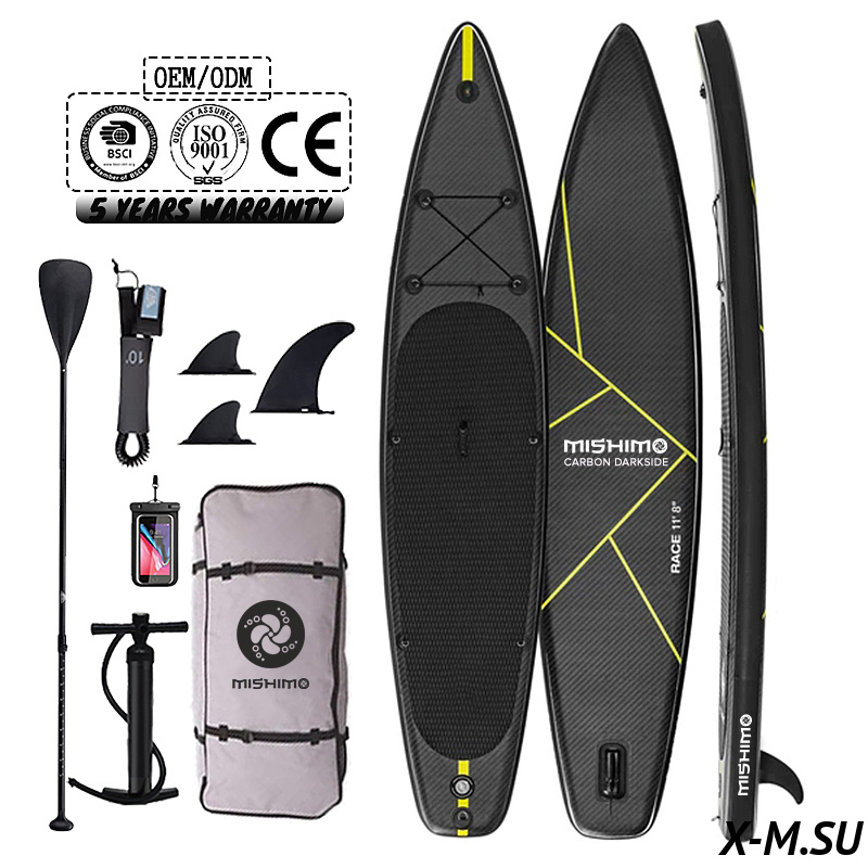 SUP (САП) Доска MISHIMO CARBON DARKSIDE 10.6’ (325см) SUP (САП) Доска MISHIMO CARBON DARKSIDE 10.6’ (325см)
