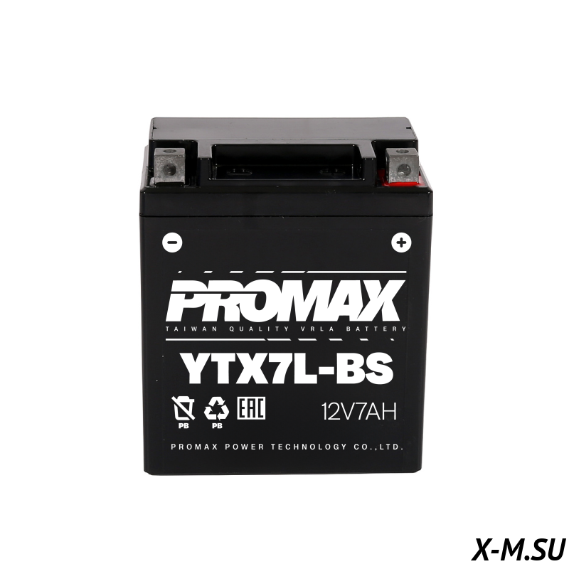 Мото аккумулятор PROMAX YTX7L-BS(1207.1) Мото аккумулятор PROMAX YTX7L-BS(1207.1)