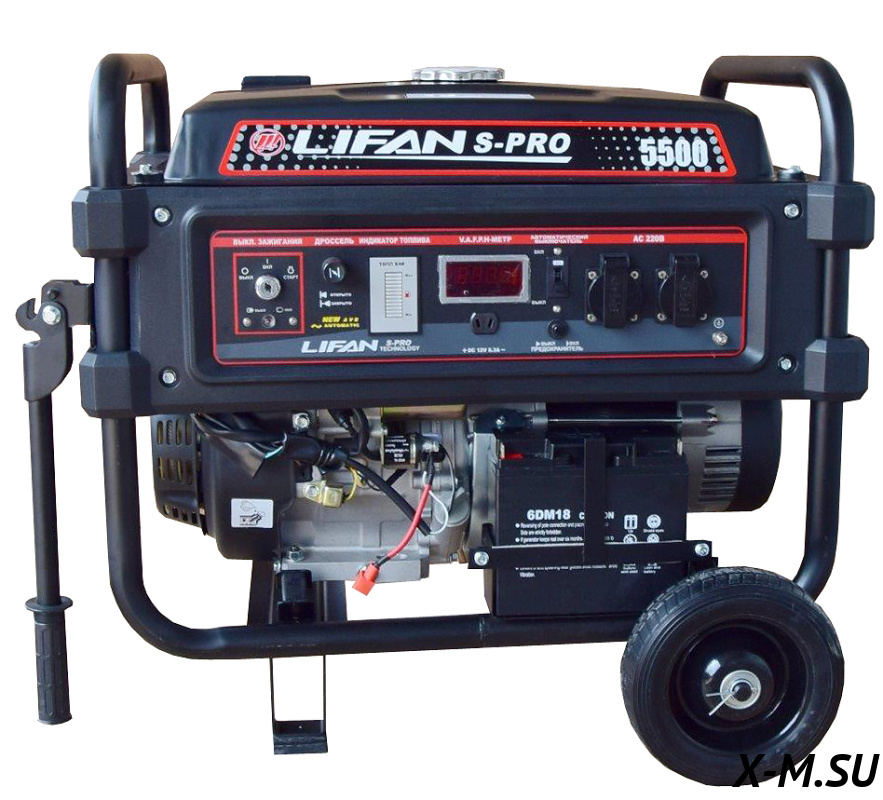 Бензогенератор S-PRO 5500 Бензогенератор S-PRO 5500