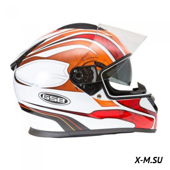 Шлем G-350 RED-WHITE Шлем G-350 RED-WHITE