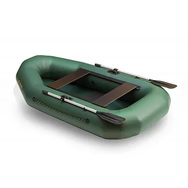 Лодка ПВХ Лидер "Компакт-245"-ГБС гермобаул и слань в комплекте